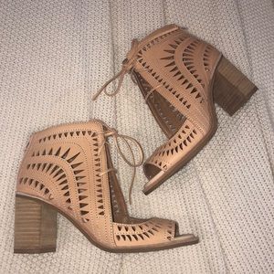 JEFFREY CAMPBELL CORDILLO SANDAL HEEL SIZE 7.5